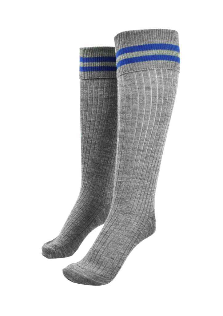 Boys Grey Knee Length Socks