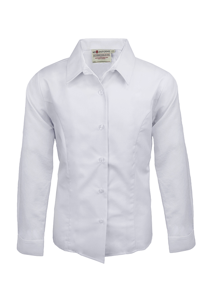 Lawrence Area School LS Blouse White